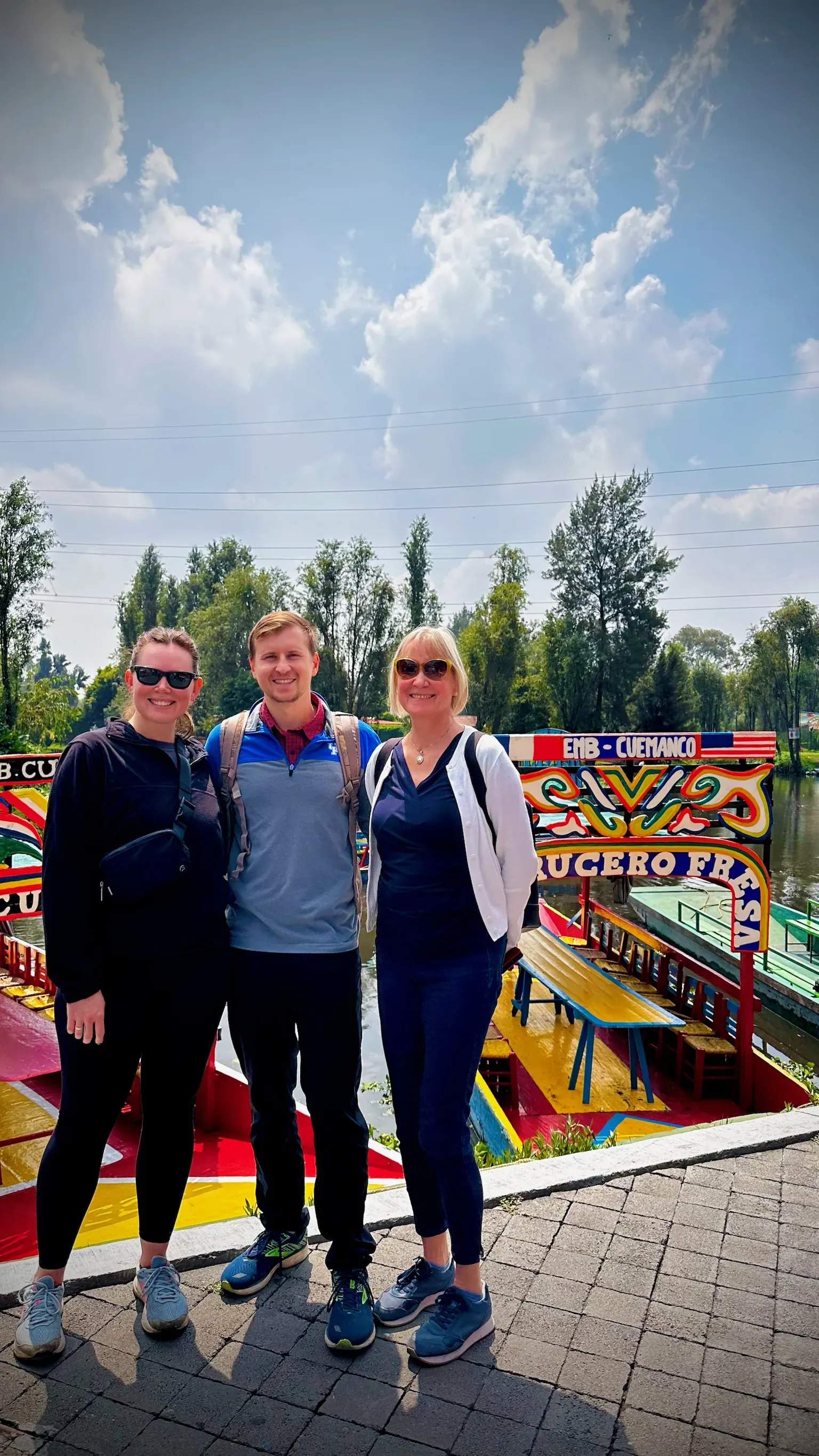 Trajinera en Xochimilco